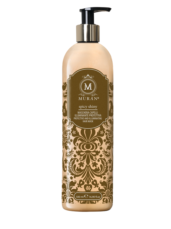 Scharfe, glänzende Schutzmaske für glänzendes Haar (500 ml)