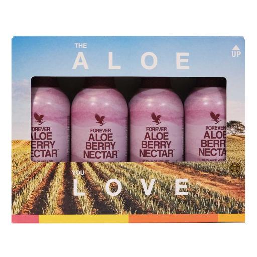4er-Pack Forever Aloe Berry Nectar™ (4 x 1000 ml)
