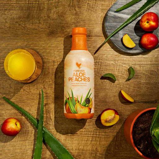 4er-Pack Forever Aloe Peaches™ (4 x 1000 ml)