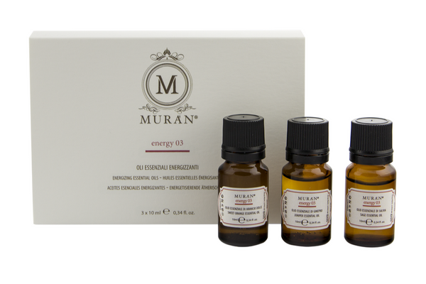 Energy 03 - Ein Set ätherischer Öle gegen Haarausfall (3x10 ml)
