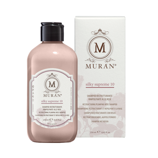 Silky Supreme 01/10 Restrukturierendes, aufpolsterndes Rosenshampoo (250 ml)