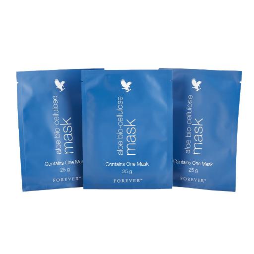 Aloe Bio-Cellulose Maske (3 x 25 g.)