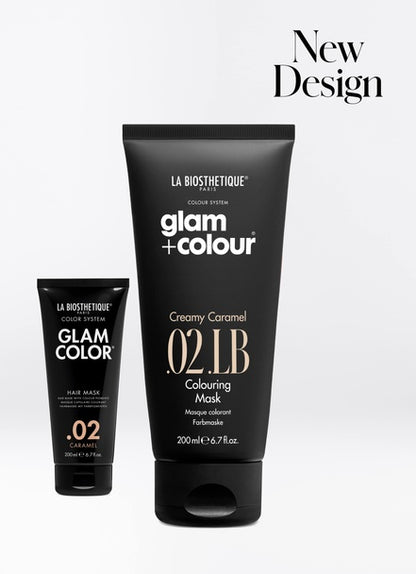 Glam+Colour Creamy Caramel .02 .Lb Farbmaske (200 ml)