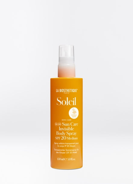 Unsichtbares Sonnenschutz-Körperspray LSF 20 (150 ml)